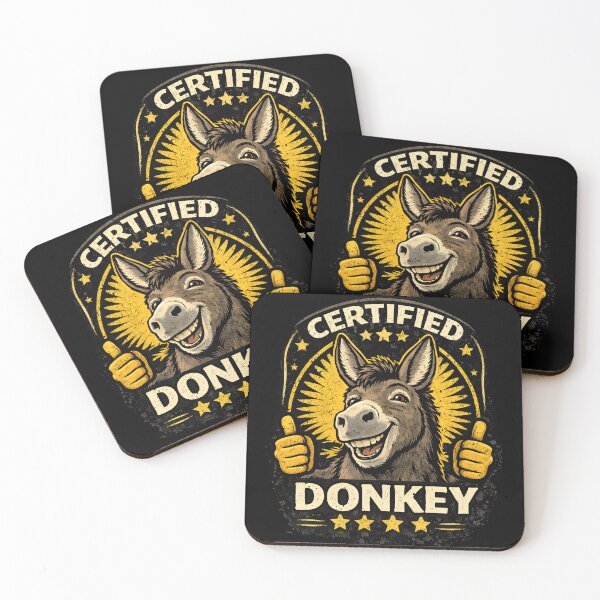 Item preview, Certified Donkey designed and sold by DonkeysinBras.