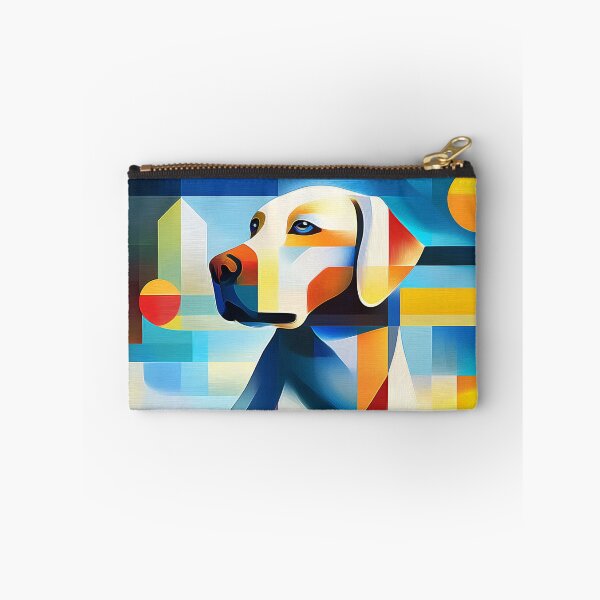 Item preview, Geometric Labrador retriever in Colorful Blocks designed and sold by lautir.