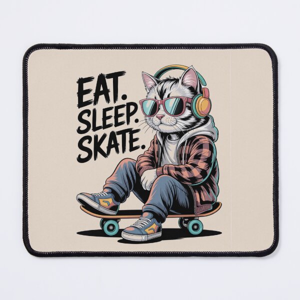 Item preview, skateboarding - skateboard - skater - skate life - skate culture - skatepark - streetwear - urban style - graffiti typography - cute skater - animal skater - skate pun - funny skate quote - kawaii designed and sold by JansenGS.