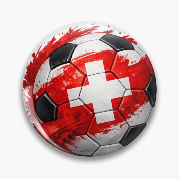 Item preview, Swiss Soccer Spirit – Switzerland Flag Football Design designed and sold by RolMerch.