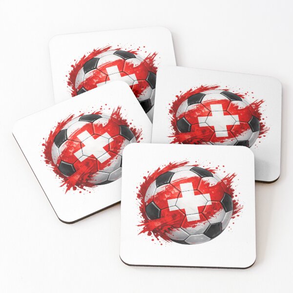Item preview, Swiss Soccer Spirit – Switzerland Flag Football Design designed and sold by RolMerch.