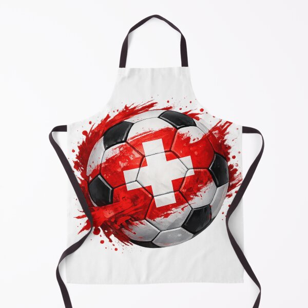 Item preview, Swiss Soccer Spirit – Switzerland Flag Football Design designed and sold by RolMerch.