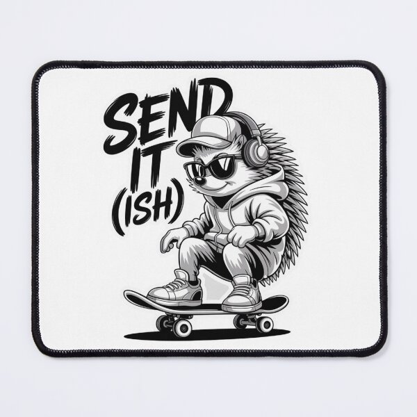 Item preview, graffiti hedgehog skater – board tricks - streetwear - kickflip - skateboarding - skater - skate life - skate culture - Skateboarding animal designed and sold by JansenGS.