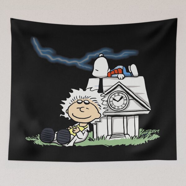 Item preview, Back to the Future as Linus, Charlie Brown & Snoopy designed and sold by Budflux.
