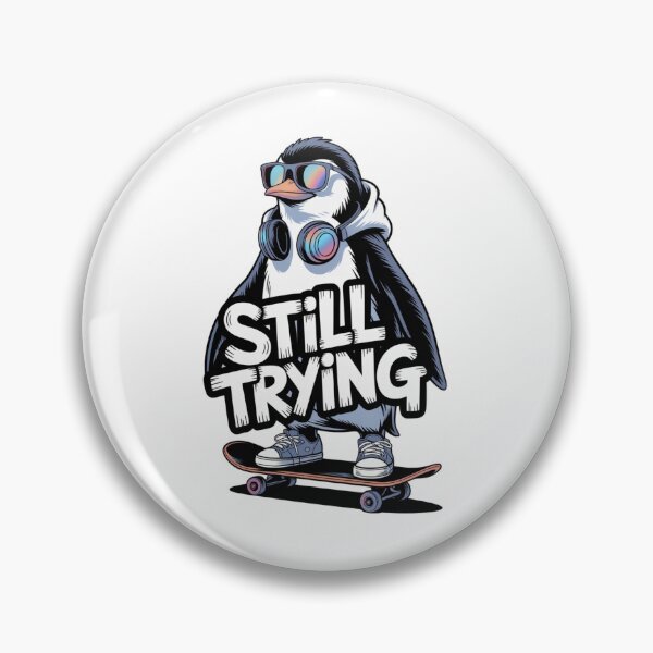 Item preview, graffiti penguin skater – board tricks - streetwear - kickflip - skateboarding - skater - skate life - skate culture  - Skateboarding animal designed and sold by JansenGS.