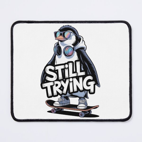 Item preview, graffiti penguin skater – board tricks - streetwear - kickflip - skateboarding - skater - skate life - skate culture - Skateboarding animal designed and sold by JansenGS.