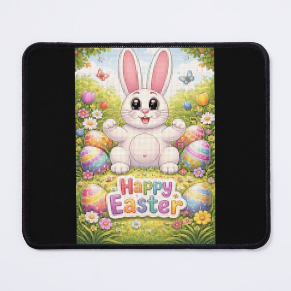 Item preview, The pixelated Easter bunny (Easter) designed and sold by NubesDesignCH.
