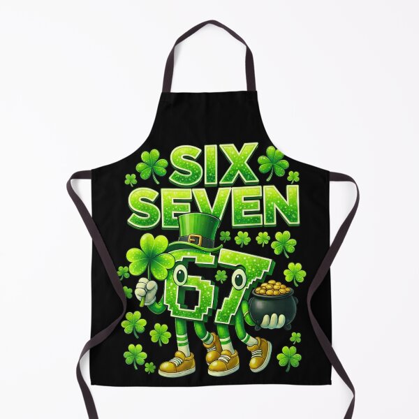 Item preview, Six Seven Lucky Irish Funny St Patricks Day Shamrock designed and sold by PhocoNibict.
