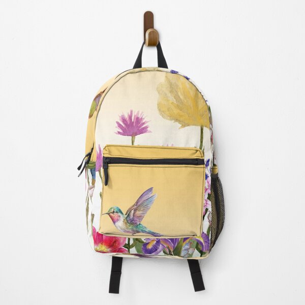 Item preview, The Joy Of Summer Flowers And Hummingbirds designed and sold by JonnaHurmerinta.
