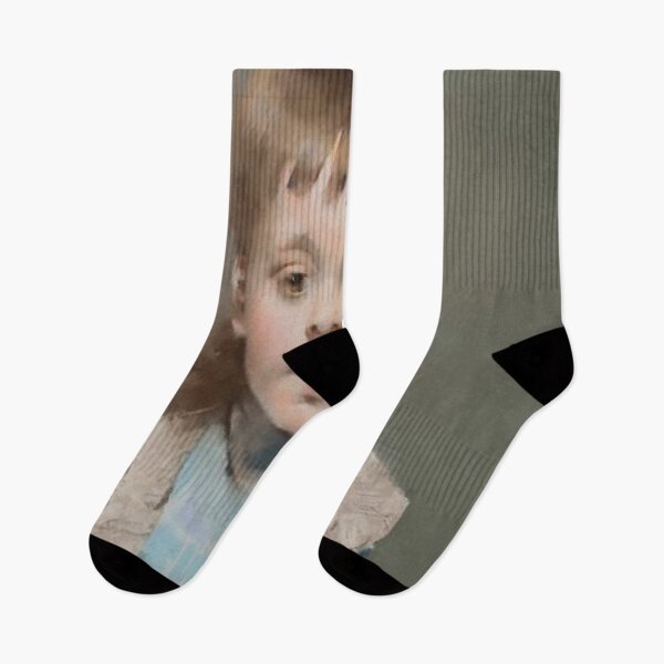 Item preview, Portrait of a Young Girl with a Blue Ribbon designed and sold by SharonTheFirst.