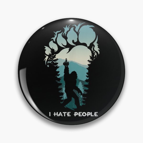 Item preview, I Hate People designed and sold by sigrunsartcave.