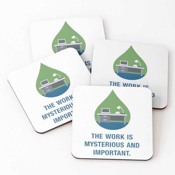 Item preview, Mysterious and Important Office Work Graphic designed and sold by agearb.