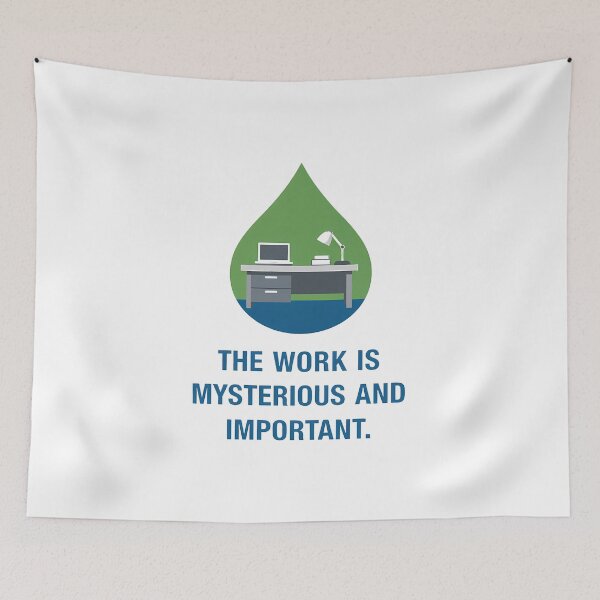 Item preview, Mysterious and Important Office Work Graphic designed and sold by agearb.