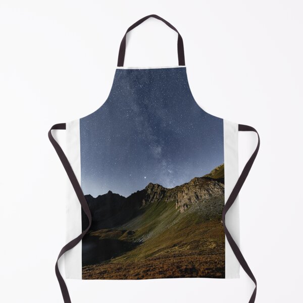 Item preview, Stars In Blue Sky Over Landscape Photographic Print designed and sold by Mother-Nature65.