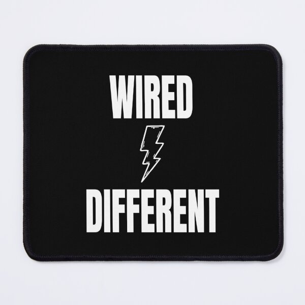 Item preview, Wired Different Electrician - Bold Trade Pride Graphic gift Design designed and sold by Dantin.