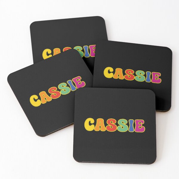 Item preview, ❤️ Cassie Personalized Name Wavy Retro Shirt, Coffee Mug, Sticker Gift designed and sold by HelixPedia.