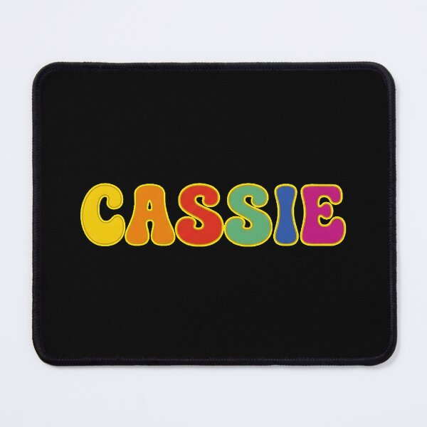 Item preview, ❤️ Cassie Personalized Name Wavy Retro Shirt, Coffee Mug, Sticker Gift designed and sold by HelixPedia.