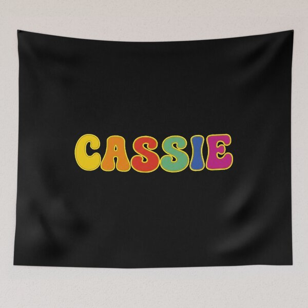 Item preview, ❤️ Cassie Personalized Name Wavy Retro Shirt, Coffee Mug, Sticker Gift designed and sold by HelixPedia.