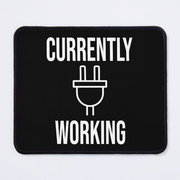 Item preview, Currently Working Funny Electrician - Electrical Plug Humor Gift Design designed and sold by Dantin.