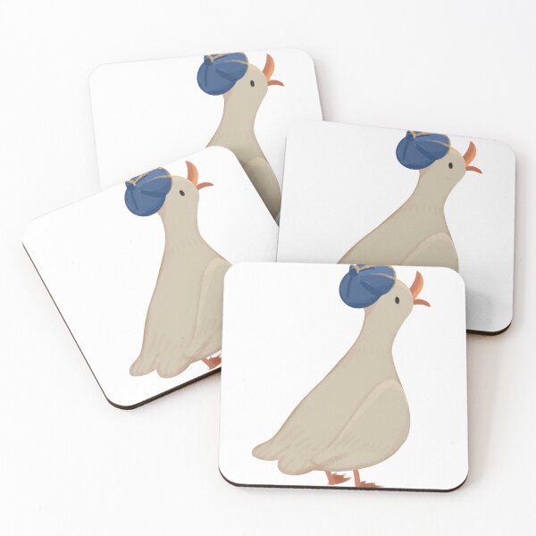 Item preview, Cute Duck with Parisian Beret – Whimsical French Aesthetic Illustration designed and sold by Infinite Art.
