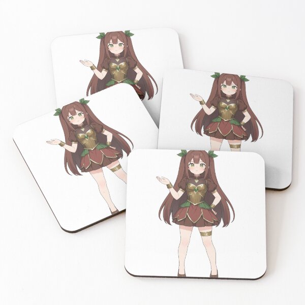 Item preview, Fairy Huntress Girl in Brown Tones – Anime Fantasy Girl designed and sold by Infinite Art.