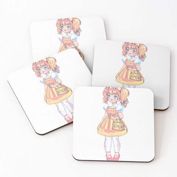 Item preview, Anime Girl Doll Style – Kawaii Doll Aesthetic Illustration designed and sold by Infinite Art.