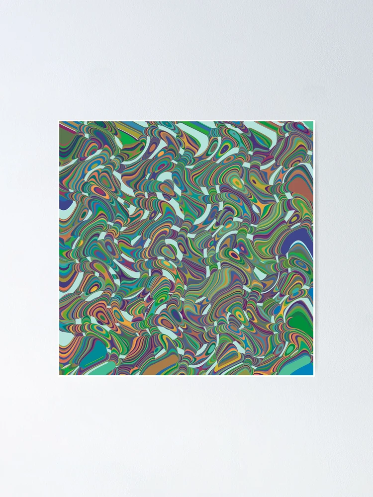 Thumbnail 1 of 3, Poster, Abstract R designed and sold by Vitta.