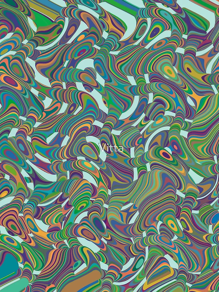 Thumbnail 3 of 3, Scarf, Abstract R designed and sold by Vitta.