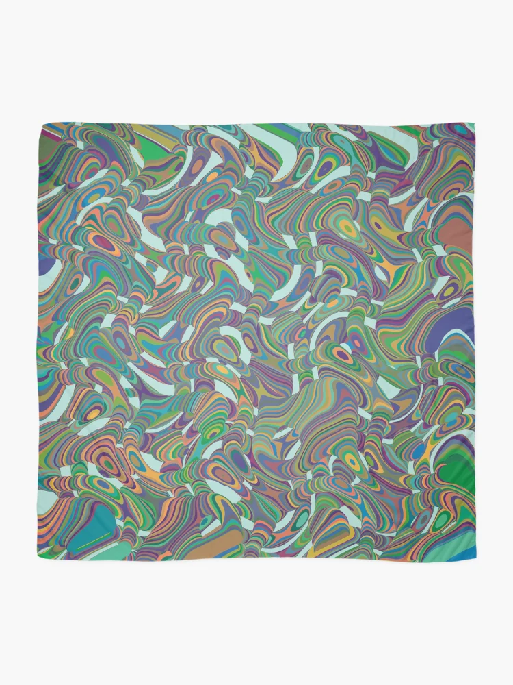 Thumbnail 2 of 3, Scarf, Abstract R designed and sold by Vitta.