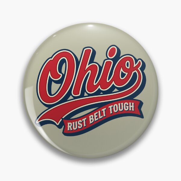 Item preview, Ohio Pride: Rust Belt Tough Retro Script Vintage designed and sold by Cozy-Old-Pub.