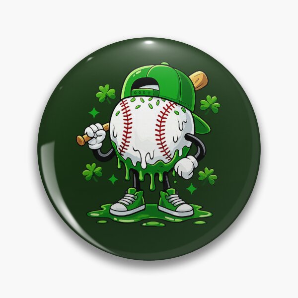 Artikelvorschau, Baseball-T-Shirt zum St. Patrick’s Day entworfen und verkauft von lazarolandry.