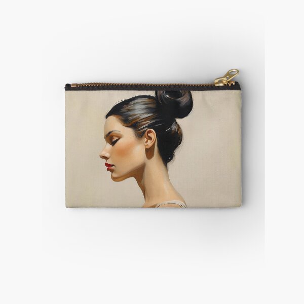 Item preview, Portrait painting elegant woman in soft natural colors designed and sold by TYA - Take Your Art.