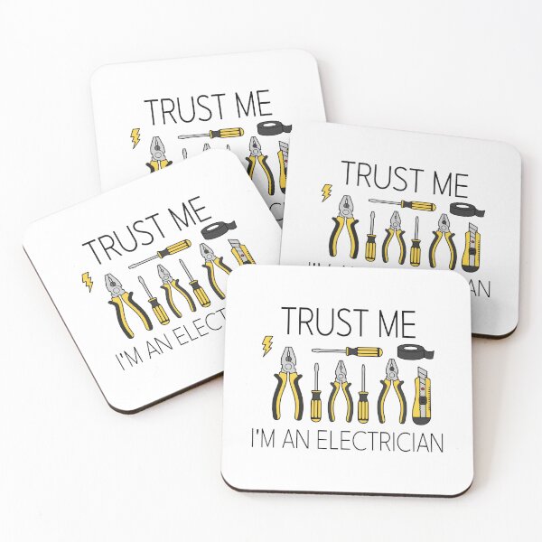 Item preview, Trust Me I'm an Electrician - Professional Tool Kit Graphic Gift Design designed and sold by Dantin.