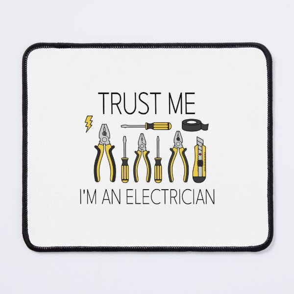 Item preview, Trust Me I'm an Electrician - Professional Tool Kit Graphic Gift Design designed and sold by Dantin.