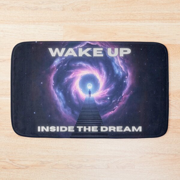 Item preview, Wake Up Inside The Dream Cosmic Staircase Lucid Dream Surreal Design designed and sold by PXEpic.