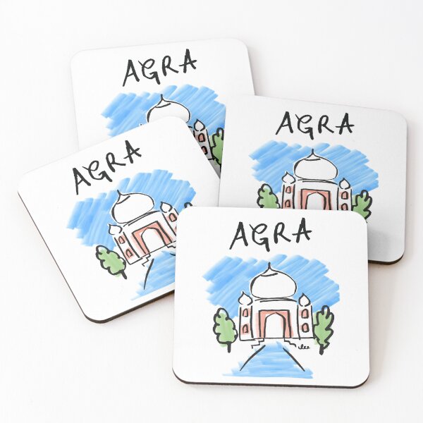 Item preview, Taj Mahal Agra Architectural Drawing India designed and sold by By Amber Lee.