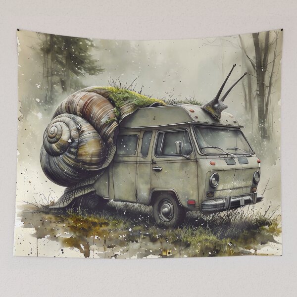 Item preview, The Slow Nomad designed and sold by ONYX Pixee.