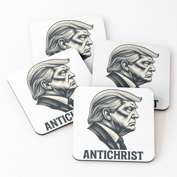 Item preview, Donald Trump MAGA Antichrist – Dark Political Graphic Tee designed and sold by DyfunctionalTee.