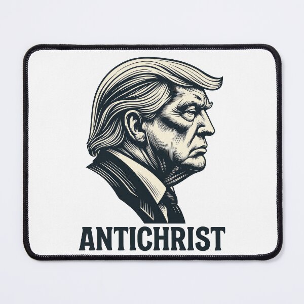 Item preview, Donald Trump MAGA Antichrist – Dark Political Graphic Tee designed and sold by DyfunctionalTee.