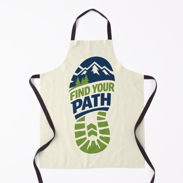 Item preview, Find Your Path Hiking Bootprint designed and sold by SnappyPNG.