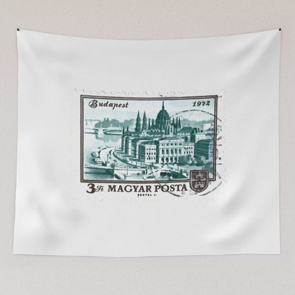Item preview, Budapest Magyar Hungary 1972 Tower Postage Stamp designed and sold by red-amber65.