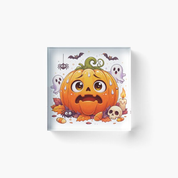 Item preview, Anxious Pumpkin designed and sold by PriyankaSonara.