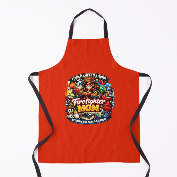 Item preview, Firefighter Mom designed and sold by Teacuppupdesign.