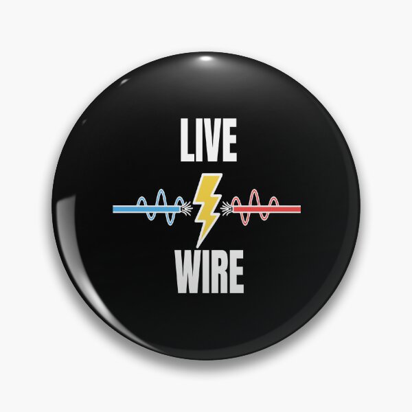 Item preview, Funny Live Wire Electrician - High Voltage Sparky Gift Design designed and sold by Dantin.