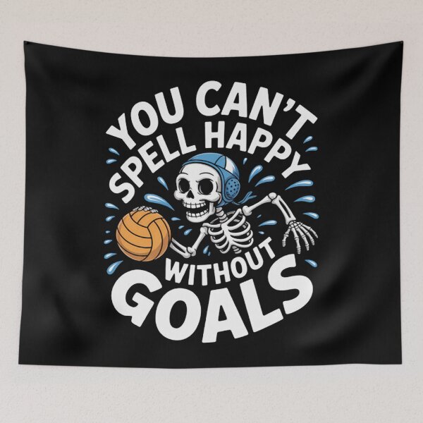 Item preview, Waterpolo Sport Player Skeleton designed and sold by GinaPark1.