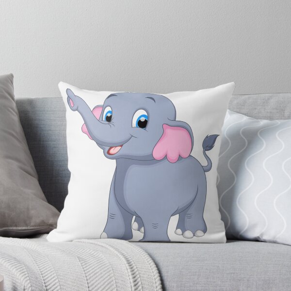 Item preview, Cute Elephant – Kawaii Jumbo Animal designed and sold by Infinite Art.