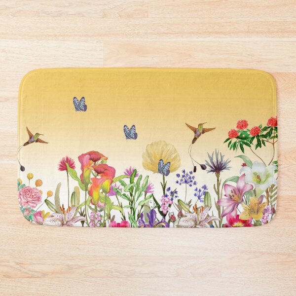 Item preview, The Joy Of Summer With Butterflies Flowers And Hummingbirds designed and sold by JonnaHurmerinta.