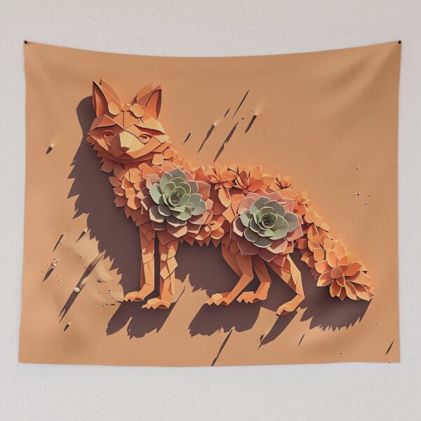Item preview, Succulent Vulpine designed and sold by ONYX Pixee.