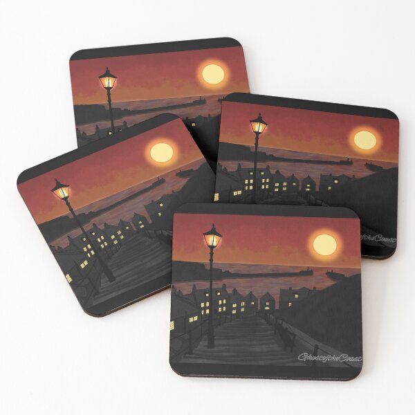 Item preview, Whitby's 199 Steps Sunset designed and sold by CoastGhost.
