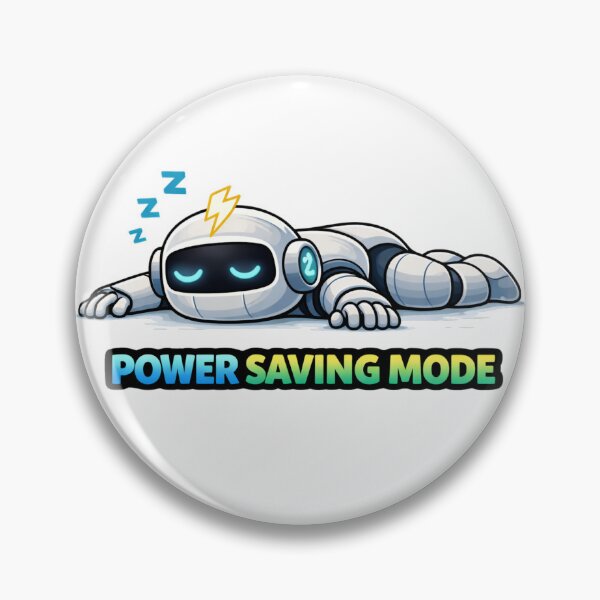 Item preview, Power Saving Mode Funny Sleeping Robot designed and sold by the-dovlat.